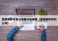 昆明軟件開發(fā)公司集中在哪里（昆明做軟件的公司）